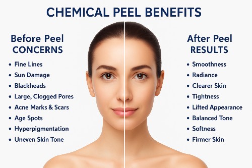 The benefits of Chemical Peels - Contoured Glen Mills